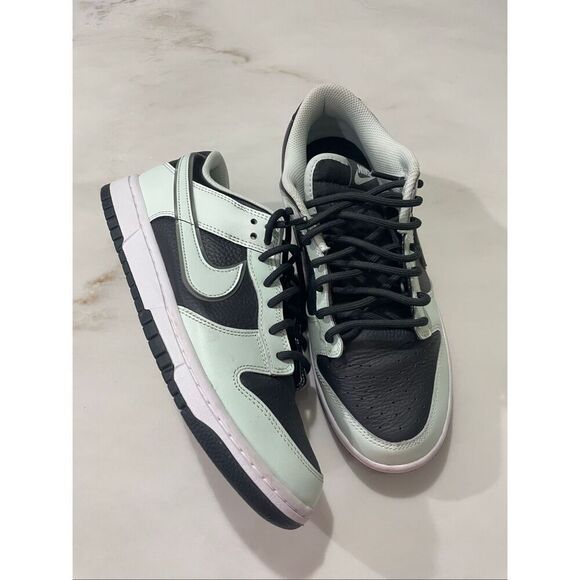 Nike Dunk Low Retro PRM sneakers in a Smoke Grey and Barely Green colorway Size